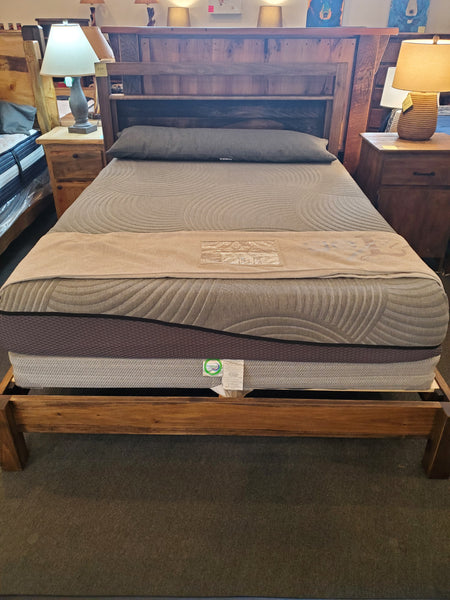 Modern Poplar Queen Bed