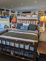 Amish Hickory Queen Bed