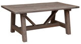 WoodShop Sawhorse Rectangle 72" Dining Table