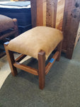Amish Cherry and HIde Footstool