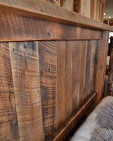Amish Oak Queen Bed