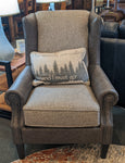 Canyon Fabric and Leather Chair