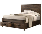 Woodmont Rustic Storage Bed