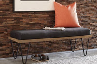 Rustic Industrial Bench